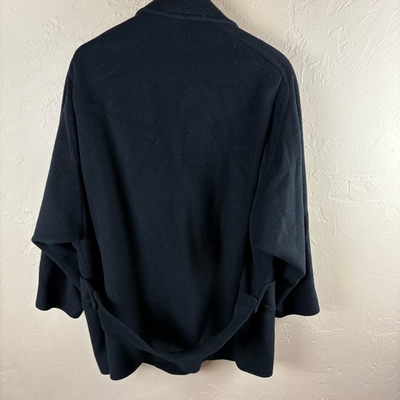 Vintage James Pringle Scotland Wool Cashmere Double Breasted Peacoat Coat 12 - Picture 5 of 9